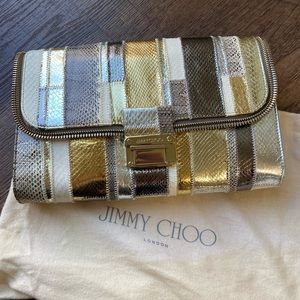 Jimmy Choo Snakeskin Bag
